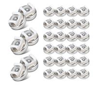 Attaches de câble magnétiques, 30 pièces 16 mm - Support de câble magnétique - Multifonctions - Organiseur de câbles - Fixation pour la maison, le bureau, la voiture, le bateau, le câble, et