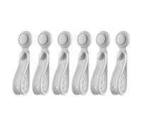 Attaches de câble magnétiques en Silicone, 6 pièces, organisateurs de cordons réglables réutilisables, dispositif de gestion pour la maison et le bureau, de câble de bureau