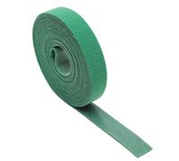 Attaches de câble pour la gestion des câbles, largeur 1 cm, vert 5 m