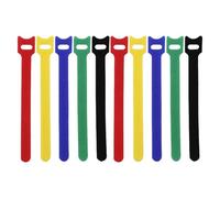 Attaches de câbles, liens de gestion de câbles, organiseur, sangles métalliques, 10 sangles d'organisation des câbles, confortable, avec multi-usages, réutilisables, organiseurs de câbles de fixation