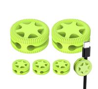 Attaches de Câbles pour Fils,Multifonctionnel 6 Pièces,Attaches pour Câbles de Bureau - pour Organisation et Gestion des Fils Bureau Chambre Salle d'Étude Dortoir Appartement Téléphone