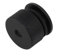 Attaches de capot de soudage en aluminium 10,4 mm pour casques de moto, vis de rechange de 2,5 x 2 cm (noir)
