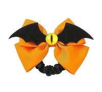 Attaches de cheveux élastiques aile du diable, attaches de tête, cordes, porte-queue de cheval pour filles, nœud papillon, bande élastique, aucun dommage