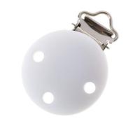 Attaches de draps de lit de 3 cm pour la fabrication de supports de bavoir, porte-jouets, clips porte-jarretelles, boucles en silicone, décoration de guirlande, couronne, pendentif, décoration de