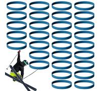 Attaches de frein de ski, sangles de fixation de snowboard | Fixateur de frein de ski Sangle de fixation de ski polyvalente - Bandes de fixation de frein flexibles pour attaches de ski pour la peau