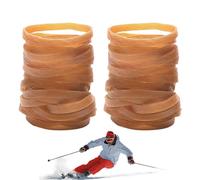 Attaches de frein en caoutchouc | Sangle élastique de frein, bande de planche à neige, anneaux en caoutchouc pour planche à neige, fournitures de ski