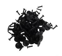 Attaches de goupille de rechange pour BMW Série 3 5 7 après 1995 Clips en nylon pour pare-chocs Garniture de porte Panneau d'arche de roue sous le plateau du couvercle du moteur Trou de 7 mm