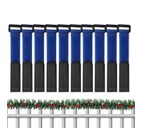 Attaches De Guirlande De Noël - Rangement En Fil Réglable, Attache De Guirland, Attaches De Câble Pour , Atache De Guirlnde De Nooël Réutilisable, Sangle De Câble Pour De Jardin En N