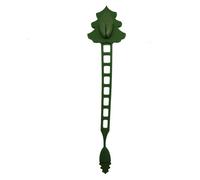 Attaches de guirlande pour rampe d'escalier, support en silicone, bandes décoratives adhésives de Noël pour balustrade, extérieur, bas de Noël, cheminée, escalier, porte, treillis, jardin, tomates
