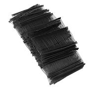 Attaches de Pistolet D'étiquetage Standard, 0,6 à 3 Pouces, 10 000 Pièces, Attaches pour étiquettes Vêtements, étiquettes Prix pour Recharges de Pistolet D'étiquette Vêtements(2in-Noir)