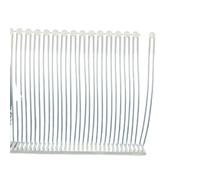 Attaches de pistolet d'étiquette avec épingles à aiguilles 2500 pièces for l'étiquetage des vêtements bureau classement projets d'artisanat chaussette chapeau poupée étiquette prix porte-signe(65mm)