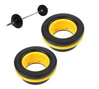 Attaches de Poids pour Barre - 1 Paire De Verrous Pour Haltères | Colliers de Fixation pour Barre d'Haltérophilie | Pour Entraînement à Domicile, Fitness, Sport et