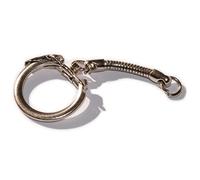 Attaches de porte-clés avec chaîne serpentine, lot de 10