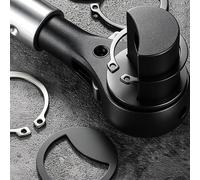 Attaches de sangles à cliquet robustes avec systèmes de serrage rapides Enrouleur de sangles à cliquet pour une rétention efficace de la Attache ergonomique