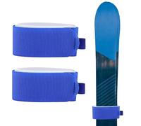 Attaches de Ski réglables, Sangles de Ski Sangles de Ski Attaches de Ski Enveloppements de Ski réglables Bandes de Ski de Fixation Eva avec Coussinets de Protection