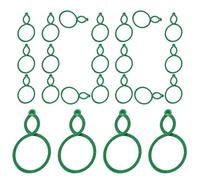 Attaches De Soutien 100 Pièces d'Attaches Réutilisables, Sécurisées et | Traction des Vignes Grimpantes Pour Intérieur et Extérieur, Raisins, Fruits, Fleurs,