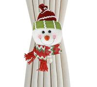 Attaches Décoratives Pour Rideaux - Décoration de Fenêtre pour Noël | Attaches Latérales Pour Rideaux - Pour la Maison la Cuisine la Chambre la Salle de Bain l'Entrée le Lieu de Travail l'Appartement