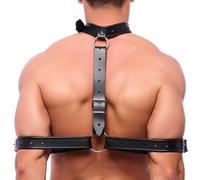 ATTACHES & ECARTEMENTS Collier Bondage et Maintien de bras en cuir The Red