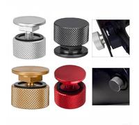 Attaches en aluminium pour 10 capots de soudage de 4 mm, vis fiables adaptées aux casques de moto tout-terrain (argent)