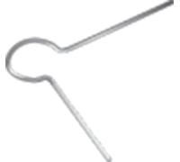 Attaches En Métal Argenté Pour Boule Polystyrène 25 Pièces