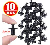 Attaches En Plastique Pour Garde-Boue De Pare-Chocs De Voiture",Rivet Noir,Vis,Clips De Fixation,Toyota Focus,Kia,Nissan,Yamaha,6mm,"8mm - Type 8mm-10pcs