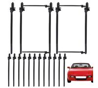 Attaches Filaire - 100 Pièces Colliers à Montage Push,Fixation Réutilisable avec Fermeture à Glissière pour Organisation Domestique et Travaux Électriques