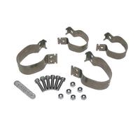 Attaches Inox de barre stabilisatrice avant pour Volkswagen Coccinelle depuis 08/1965 - par 4