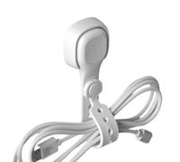 Attaches Magnétiques - Organisateur de Câbles Réutilisable en Silicone avec Œillets - Serre-Fils Organisateur pour Fils Électroniques Téléphone Chargement Données Voyage