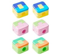 Attaches Magnétiques - Organisateur Pour Fils De Bureau | 6 Pièces Clips Adhésifs pour Câbles Desktop - Pour École Université Dortoir Table De Nuit Étude Plan De Travail