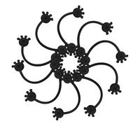 Attaches magnétiques pour cordons - 10 organiseurs de cordons en silicone en forme de paume | Aimants de réfrigérateur, organisateur de fils, gestion des câbles réutilisable pour regrouper et