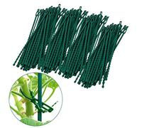 Attaches multi-usages réutilisable en plastique réglage pour les plantes (200)