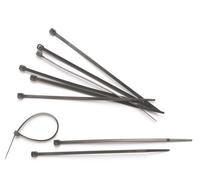 ATTACHES NYLON NOIR ASSORTIMENT 75PC