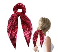 Attaches pailletées,Chouchous Scintillants - Nœud Élastique Cheveux Tendance | pour Femmes Dames Danseuses Artistes Vacances Salle de Sport Entraînement Cours de Yoga École