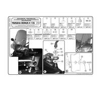 Givi A283a Kit D'attaques Spécifiques Pour 102a E 128a