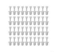 Attaches Pare-Boue 40 Sets pour Frontier 98-04 Attaches Pare-Boue | 40 kits complets, couleur blanche, plastique , compatible Navara pour d22, fixation sécurisée