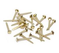 Attaches parisiennes 30 mm - Boîte de 100. - Laiton