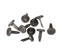 Attaches Parisiennes "Clou", Antique, 8 Mm Ø, Boîte Blister 50 Pièces