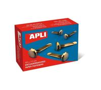 APLI Attaches parisiennes 12283 dorées 12 mm boîte de 100