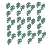 Attaches Parisiennes Feuille en Métal Vert, Lot de 50 pour Garçon et Filles | Fixation sans Outil, Décor Thème Feuille, pour Cartons et Papiers, Usage t Album Scolaire