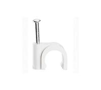 Attaches pontet 7 mm Blanches - Par boîte de 100-43524 - Euroh'm