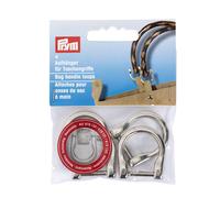 Attaches Pour Anses De Sac À Main Argent X4