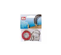 Prym – Boucles de poignée de sac Pym Silver – 18 mm – Argent – 1 unité