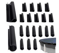 Attaches pour Bâche De Piscine,Pinces Anti-Dérapantes pour Bâche - Attaches de Sécurisation pour Couverture Piscine - pour Terrasses Balcons Jardins Pelouse
