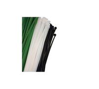 Attaches pour câble en nylon EDM 300 x 4,8 mm Blanc (100 Unités)