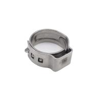 Attaches Pour CâBles MéTalliques Colliers de serrage en acier inoxydable 304, 25 pièces, joints étanches à une seule oreille, résistants aux vibrations for tuyaux et tubes fermes