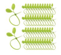 Attaches Pour De Jardin 50 Pièces Attaches Forme De Feuille Auto-bloquantes