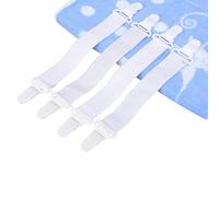 Attaches Pour Draps De Lit - Pinces Élastiques Pour Draps, Supports De Draps Durables | Clips De Housse De Matelas Réglables, Sangles De Coussin De Canapé, Accessoires De Literie Pratiques, Supports D