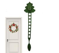 Attaches Pour Guirlandes De Rampe | Suspension en Silicone pour Déco de Fêtes | Attaches Décoratives Adhésives Pour Guirlandes De Noël Sur Rampe Extérieur Bas De Noël Cheminée Escalier Porte Treille C