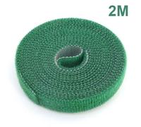 Attaches pour plantes en Nylon réutilisables,10 rouleaux = 20M,crochet de pansement pour Support de vignes de raisin,attache de câble auto-adhésive,bande de fixation,fourni - Type Green- 2M-3 Rolls