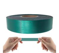 Attaches pour plantes | Support de ruban extensible en PVC de 45,2 m - Ruban vert de 1,27 cm pour plantes | Pour attacher des fleurs d'extérieur, raisin, vigne, tomates, légumes